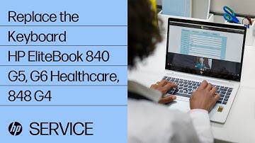Replace the Keyboard | HP EliteBook 840 G5, G6 Healthcare, 848 G4 | HP