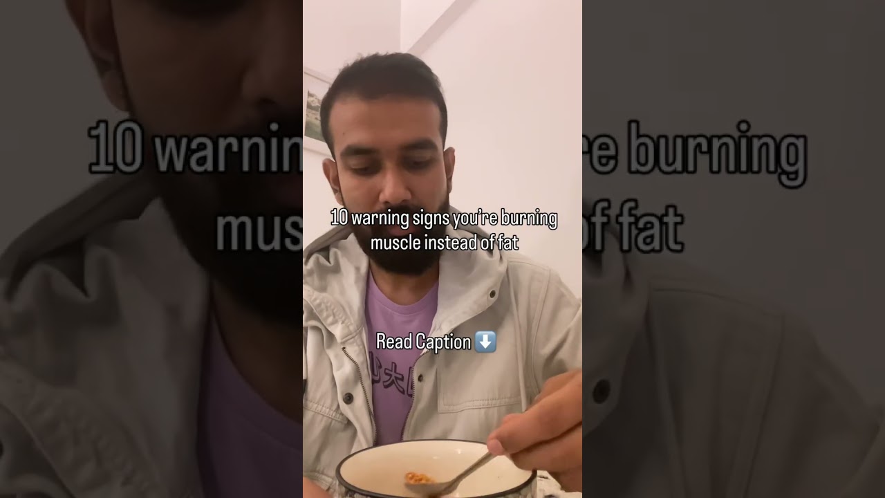 Here is why you are losing muscle ! 