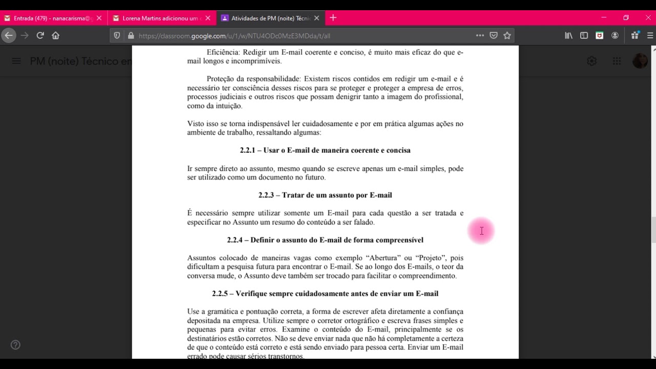 Aula de Informática - Profª Crislane Martins - 21/09/20 