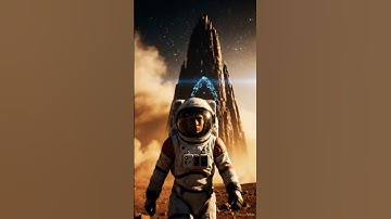 Astronaut Discovers Alien Ruins on Distant Planet | 4K Cinematic Shot #space #cosmicexploration