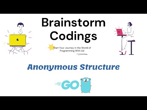 Tutorial 42 - Anonymous Structures In GO | Golang For Beginners