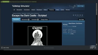 Programming LUA: Tabletop Simulator - Escape the Dark Castle