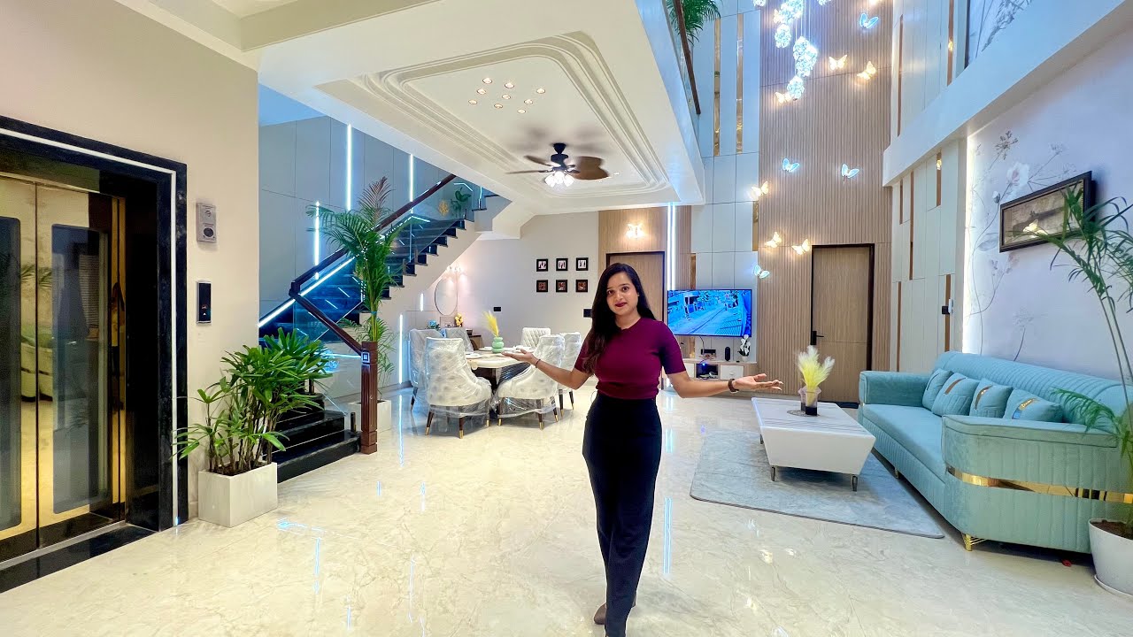 Inside Amazing 🤩 Unique Design Luxury Triplex 4BHK House | 217 Gaj Luxurious Kothi For sale Jaipur