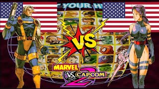 Marvel Vs. Capcom 2 New Age of Heroes ScrewedUpLaoz vs M. Tom