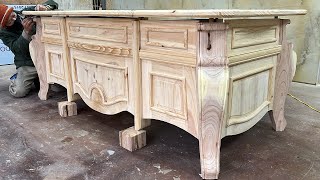 Amazing Extremely Creative Woodworking Ideas Fancy / Design and Build a Neoclassical Desk Luxury