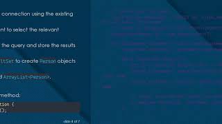 How to Query a Database and Generate an ArrayList of Person Objects in Java