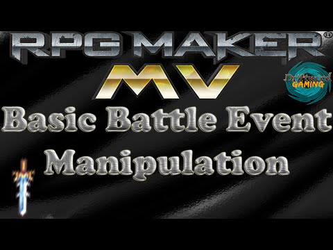 RPG Maker MV Tutorial Basic Battle Event Manipulation