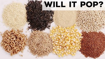 Will It Pop? Grains, Seeds and Cereals Are Put to the Test | Food Network