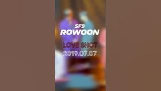 러브샷 로운 풀버전 LOVE SHOT ROWOON Focus 20190707