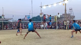 D.L.W VARANASI vs BAIRIDIH AZAMGARH || 1st Set || All Up Volleyball Tournament Azamgarh Bamhaur ||