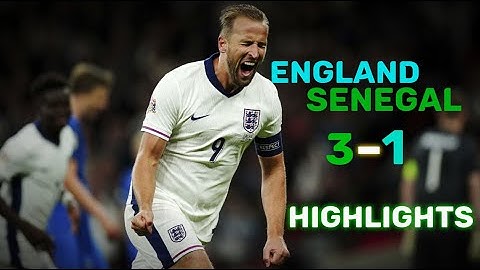 🏴󠁧󠁢󠁥󠁮󠁧󠁿😱 Three Lions STUNNED! England 1-3 Senegal | Historic Defeat in Nottingham | Highlights