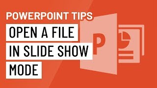 PowerPoint Quick Tip: Open a File in Slide Show Mode screenshot 5
