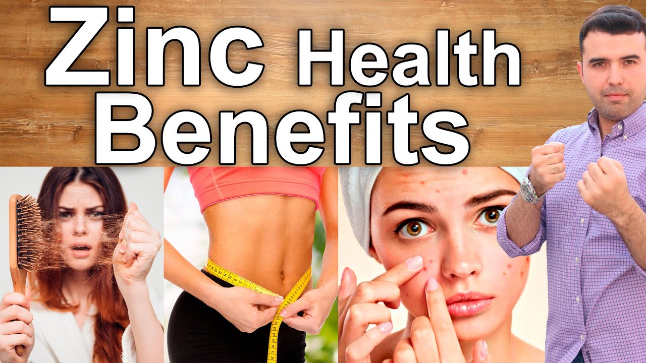THE MINERAL OF LIFE - Zinc Health Benefits for The Skin, Digestion, Immune System, Diabetes and More
