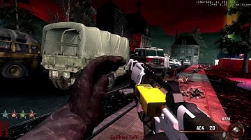 Call of duty world at war custom zombies "Cryogenic"