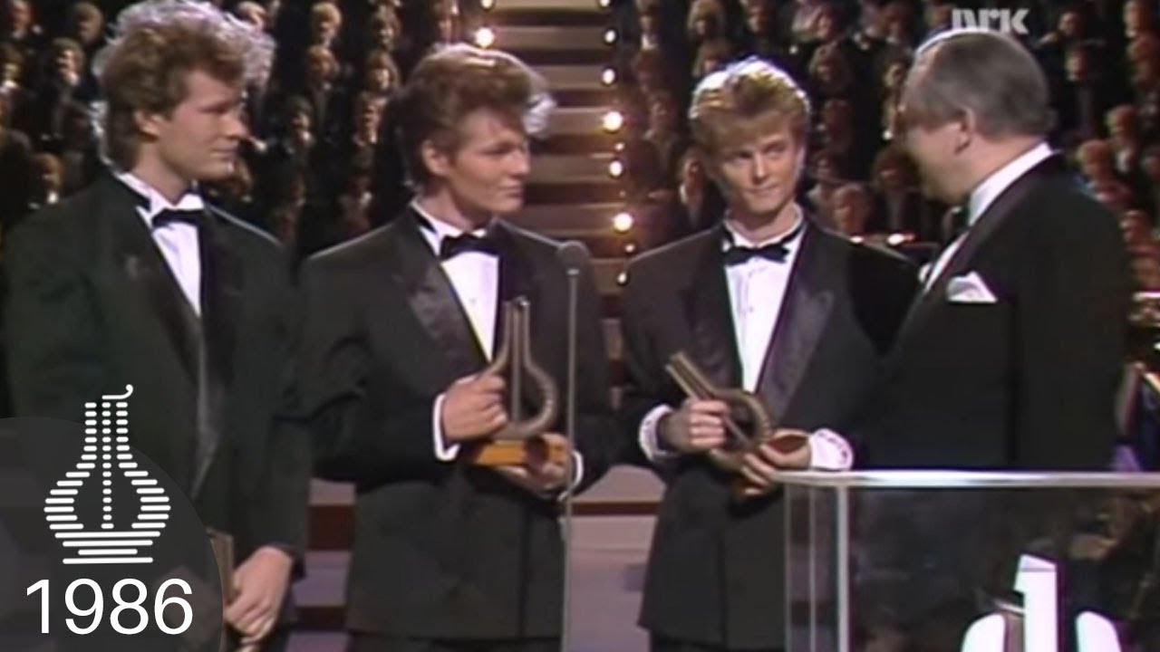 a-ha vinner Juryens Hederspris (Spellemannprisen 1986)