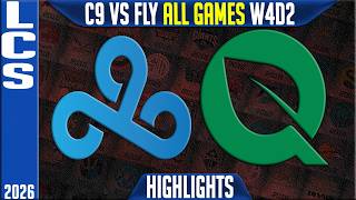 C9 vs FLY Highlights ALL GAMES | LCS Summer 2026 W4D2 | Cloud9 vs FlyQuest