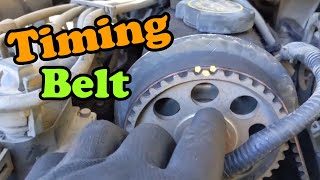 1995-1997 Mazda B2300 Timing Belt Replacement How To DIY