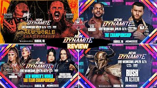 AEW Dynamite 4/29/26 Review: Darby Allin vs Brody King TEARS THE HOUSE DOWN