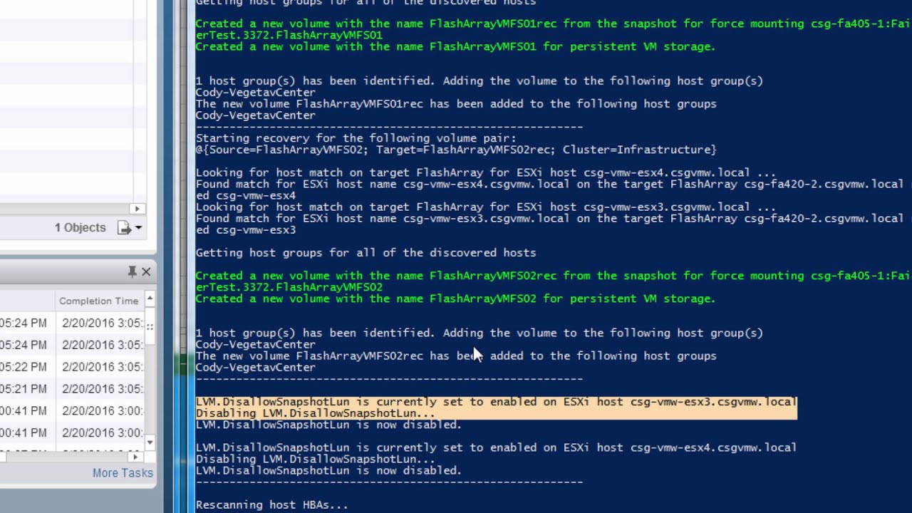 Transparent Failover Semi-transparent failover with VMware VMFS - YouTube