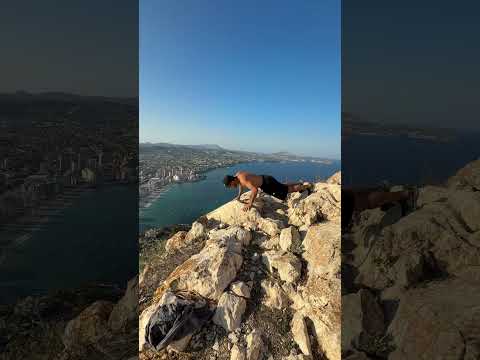 #красота #пейзаж #море2025 #испания2025 #costablanca #отжимание #тренировка #спорт2025 #гора #высота