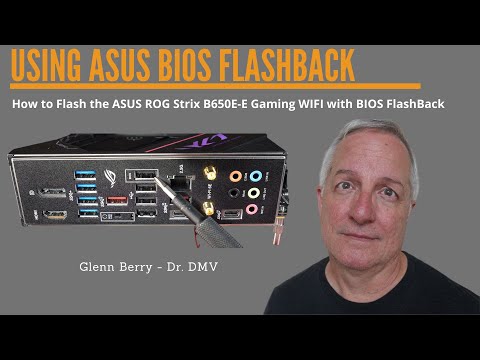 How To Flash the BIOS on an ASUS ROG Strix B650E-F Gaming WiFi Motherboard Using BIOS FlashBack