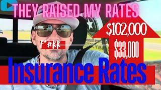 Hotshot trucking beware! I just got my insurance renewal from Progressive…! +$33,000