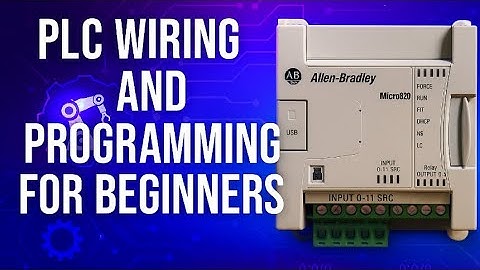Automation Lab ✰ PLC Wiring & Writing a Program ✰ DIY Conveyor Project for Beginners Micrologix 820
