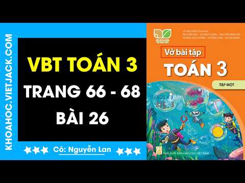 Video Vở bài tập Toán lớp 3 - Kết nối - Bài 26: Chia số có... - YouTube
