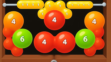 🍬 Melty Bubble 🆚 Merge Word Puzzle 🧩 – New Update 2048 Balls Gameplay (Android/iOS) Ep005