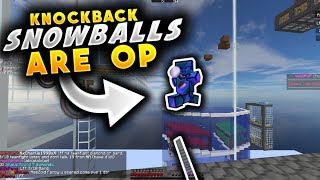 KNOCKBACK SNOWBALLS ARE INSANE - VELTPVP