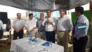 Valdés recibió al Ministro Etchevehere en Arerunguá Corrientes