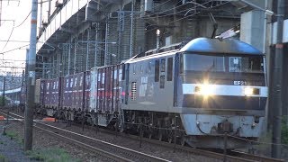 【4K】JR山陽本線 EF210-159号機牽引 5082レ貨物列車