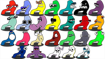 Alphabet Lore But All 26 Letters Transform A ( Full Version )