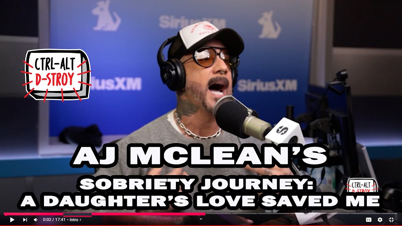 Back Street Boys AJ McLean’s Sobriety Journey: A Daughter’s Love Saved Me SiriusXM #shade45 DStroy