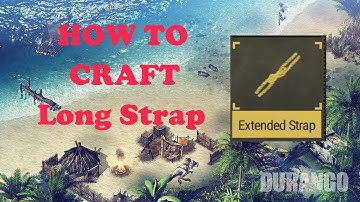 Durango Gameplay - How to craft Long Strap Material in Durango Guide