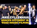 Conor McGregor, Ultra-Jacked Jake Gyllenhaal Film 'Road House' Scene After UFC 285 Weigh-Ins image