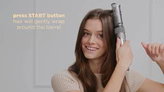 InfinitiPRO by Conair Curl Secret tutorial-Auto Curler - model cd1031 - Hair Goes In, Curls Come Out