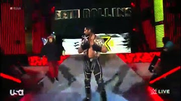 Wwe Fan Interrupts Seth Rollins Entrance