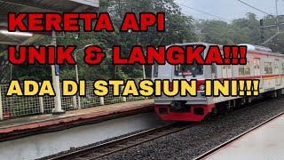 KUMPULAN KERETA API YANG JARANG DILIHAT & KUMPULAN KRL DISTASIUN