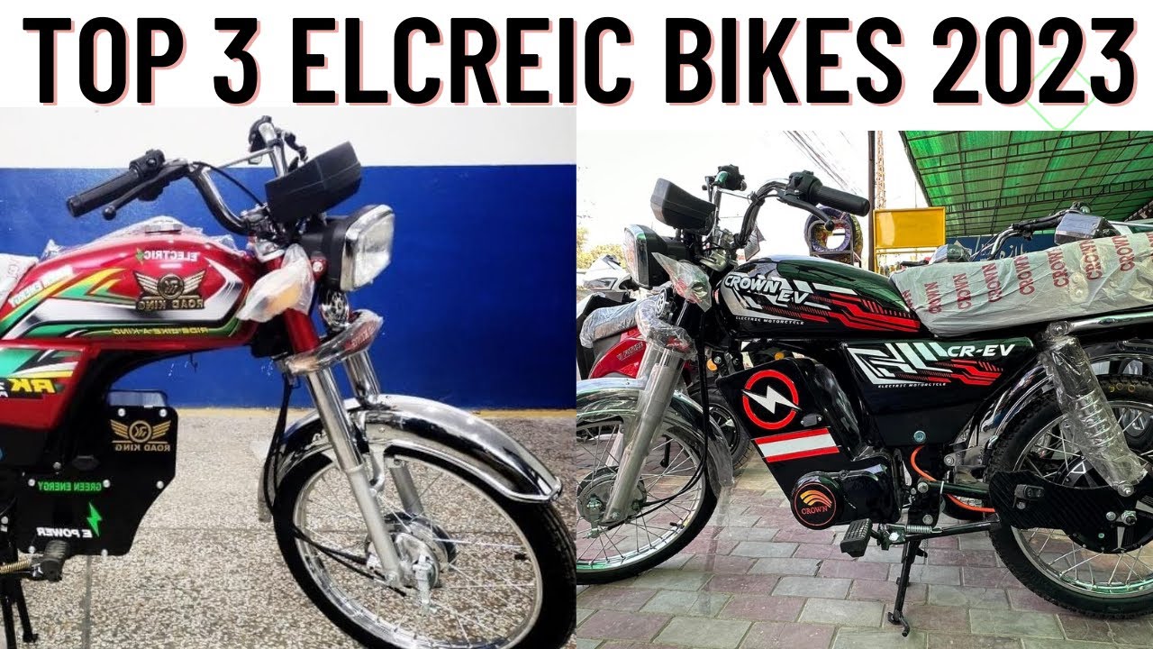 Top 3 Electric Bikes 2023 / Best 3 electric bikes 2023 / Road king,jaguar,crown YouTube