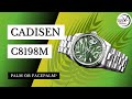 🌴 Cadisen C8198M Rolex Datejust Palm Dial Homage 🌴 Honest Watch Review #HWR