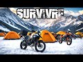 Hivernale moto   comment survivre  