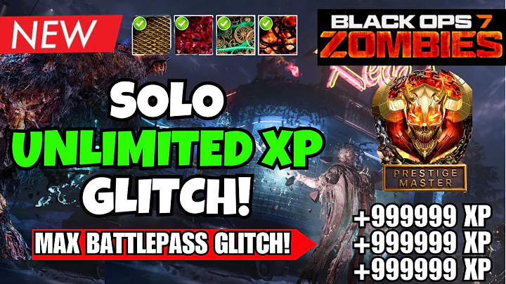 *NEW* SOLO UNLIMITED XP GLITCH BLACK OPS 7 SEASON 1! AFK UNLIMITED TOKENS GLITCH BO7 ZOMBIES GLITCH