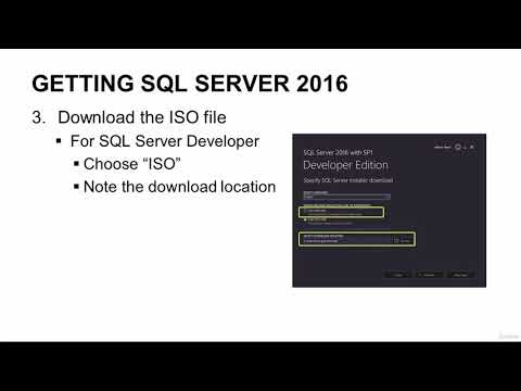Microsoft SQL Server 2016 Certification 70-764 - Learn About MS SQL Server 2016: Introduction