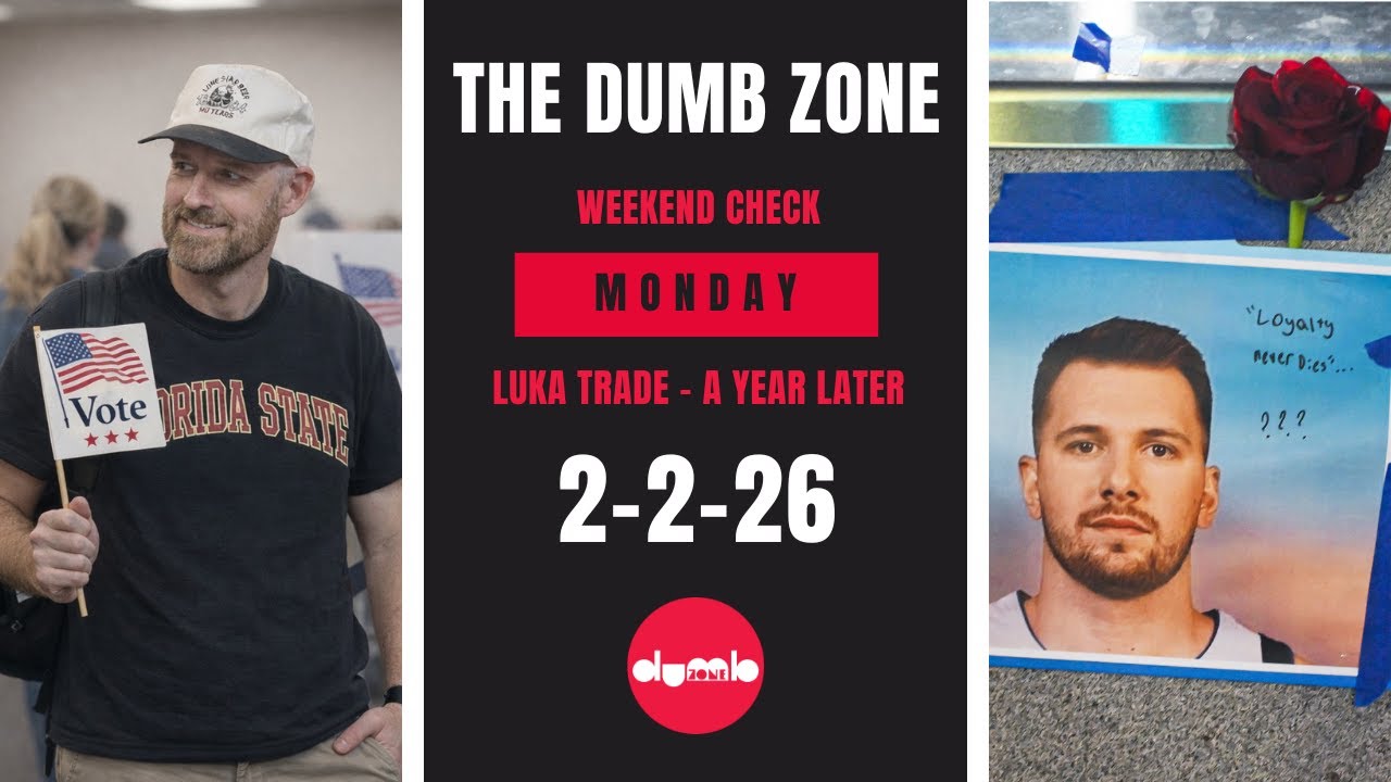 DZ 2-2-26 | The Luka trade anniversary saw its shadow