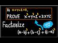 POLYNOMIALS FACTORIZATION - CUBES | #mathshorts #polynomials #algebra #math #factorization