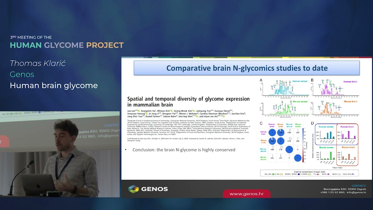 Dr Thomas Klaric - The Human Brain N Glycome