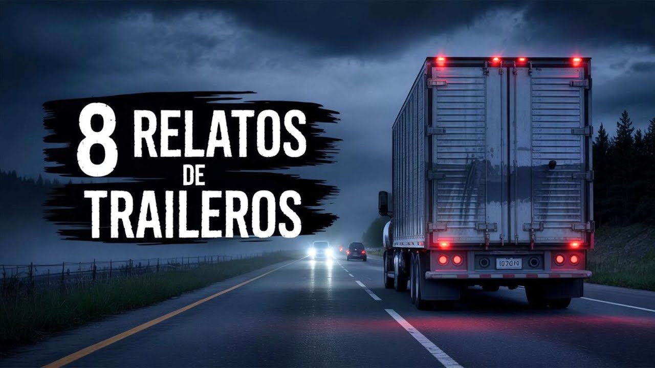 8 HISTORIAS DE TERROR DE TRAILEROS MEXICANOS QUE DAN MIEDO | 1 HORA DE CASOS MACABROS