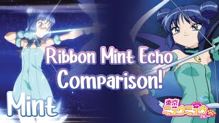 Mint Attack  Ribbon Mint Echo New Vs Old  Tokyo Mew Mew New