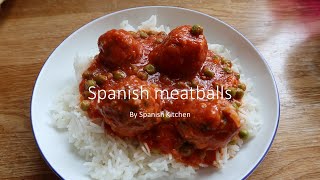 Spanish meatballs | Albóndigas #meatballs #slowcookerrecipes #spanishfood screenshot 5